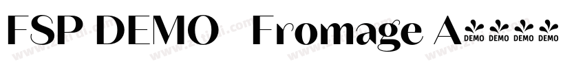 FSP DEMO   Fromage A字体转换